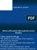 Medical Semiology Respiratory System