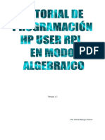 Tutorial - HP - UserRPL - Modo - Algebraicov1.2 PDF