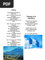 Poemas Cortos a la Patria Guatemala | PDF