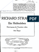 Ein Heldenleben, Op.40 - Solo Piano Transcription PDF
