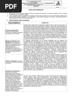 Guía No. 3 Tipos de Párrafos