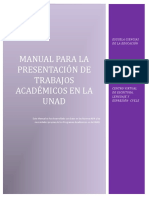 D. Doc Manual Presentación Trabajos Académicos - Unad