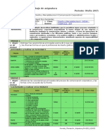 Plan trabajo asignatura diseño comunicación