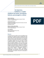 Assessoria de imprensa, narrativas midiáticas e saúde