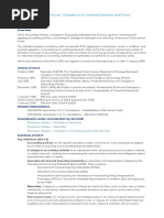 IAS 8 - Accounting Policies, Changes in Accounting Estimates and Errors