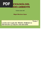 Sociologia Del Medio Ambiente
