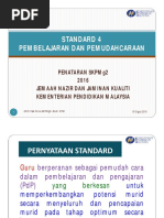 STANDARD 4-Pembelajaran Dan Pemudahcaraan PDF