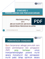 STANDARD 4-Pembelajaran Dan Pemudahcaraan PDF
