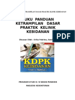 Buku Panduan Ketrampilan Dasar Praktik Klinik Kebidanan