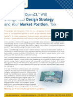 10 Reason OpenCL Will Change Your Design Strategy and Your Market Position, Too PDF