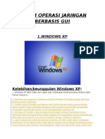 Sistem Operasi Jaringan Berbasis Gui: 1.windows XP
