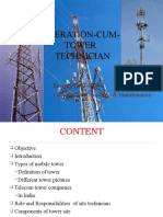 Mobile Tower Technician Guide: Components, Networks & Responsibilities