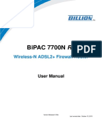 BiPAC 7700N R4 User Manual