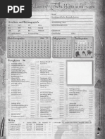 Charakterbogen 1920er PDF