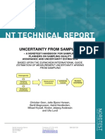 Uncertainty From Sampling - NORDTEST Report - TR604