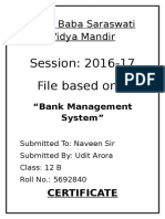 Bank Management System