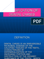 Classificationofdentalcaries 090721094719 Phpapp02