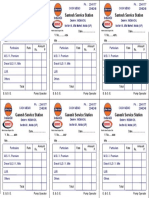 Car Petrol Bill