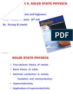 Solid State Physics - Theory