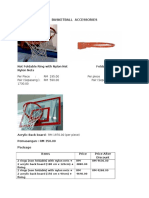Basketball Accessories: Not Foldable Ring With Nylon Net Foldable Ring With Nylon Nets