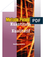 Buku Metodologi Penelitian Kuantitatif d