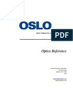 Oslo Optics Reference
