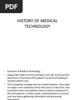 Download HISTORY OF MEDICAL TECHNOLOGY 2pdf by Kat De Lara SN340989725 doc pdf