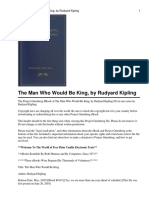 The Man Who Would Be King PDF