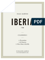 ALBENIZ - Iberia - Cuaderno I