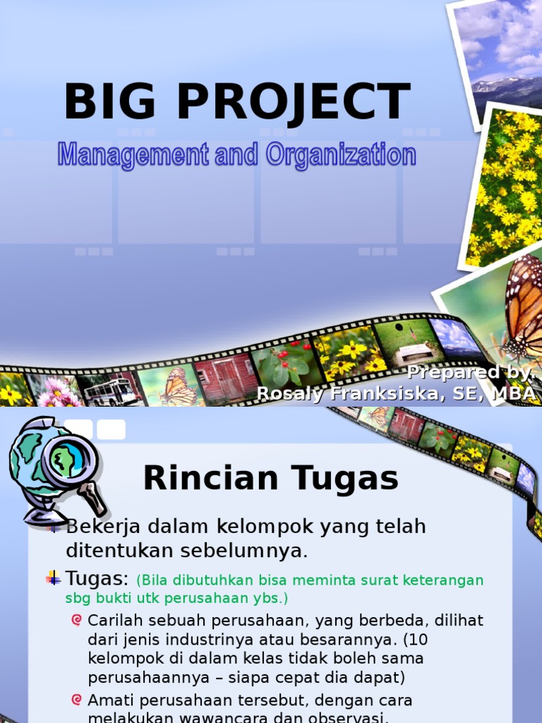 Laporan Proyek Manajemen Perusahaan | PDF | Karier & Perkembangan | Bisnis