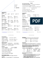 Common Derivatives Integrals Reduced