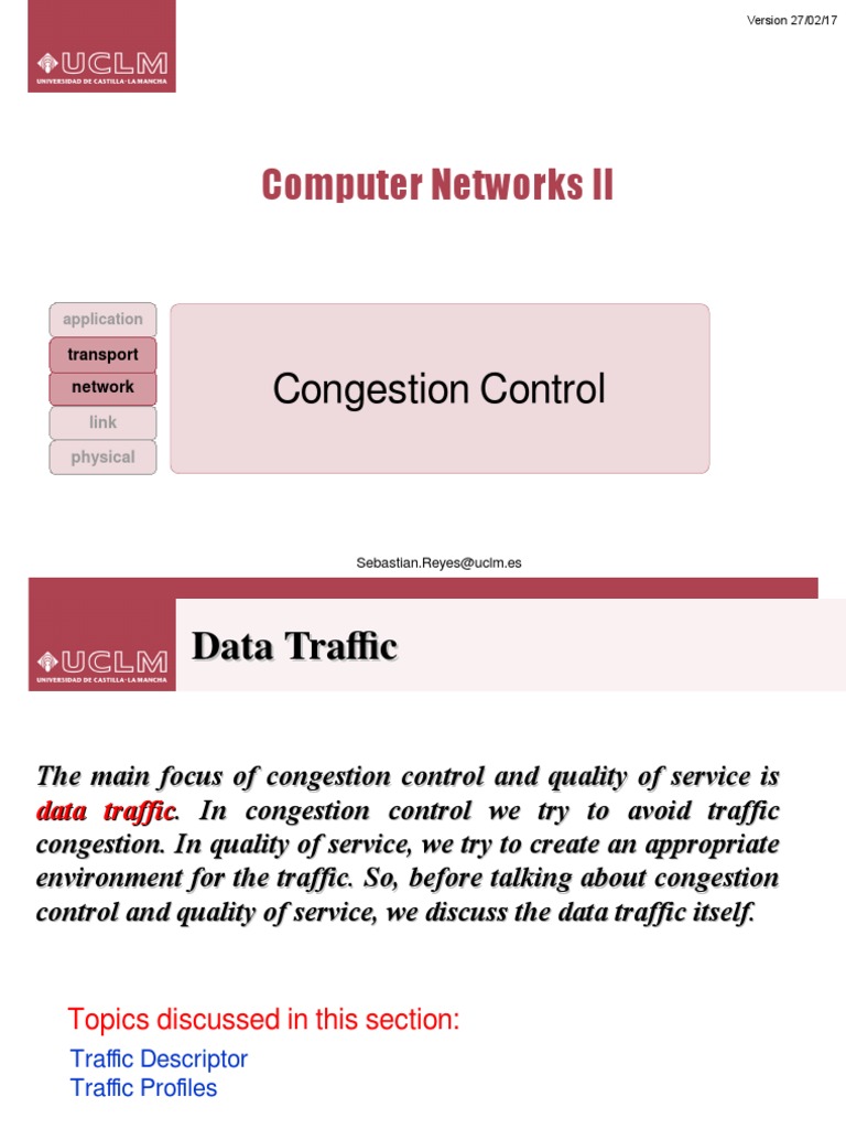 Tema 4 Congestion Control (16.17) | PDF | Network Congestion ...