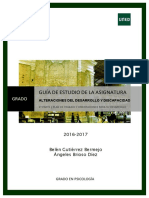 Guia II Alteraciones Del Desarrollo y Diversidad Funcional