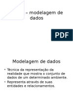 Modelagem de Dados