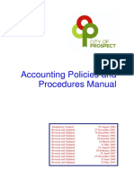 Accounting Policies Procedures