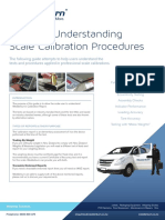 Wedderburn Guide To Scale Calibration