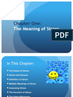 Chapter One:: The Meaning of Stress