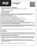 European Journal of Marketing: Article Information