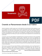Creando Un Ransomeware Desde 0 Con Python - CyberSecurityLabs