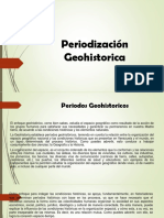 Periodización Geohistorica