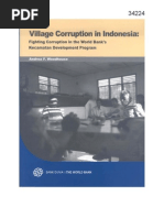 Download Village Corruption in Indonesia by Rowland Pasaribu SN34101194 doc pdf