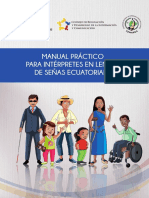 Manual de Interprete de Lengua de Senas Ecuatoriana