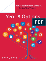 Year 8 Option Booklet -- 2020