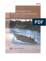 The Dynamics of District Governance