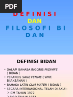 DEFINISI BIDAN d4