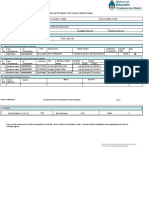 Planilla de Rendición de Fondos Institucionales