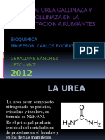 Uso de Urea Gallinaza y Pollinaza en La