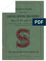 Singer Model 17-22 & 17-23-Manual