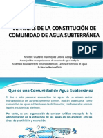 Pptventajas de La Constitución de Aguasgustavo Manriquez