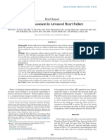 Frailty Assessment in Advanced Heart Failure